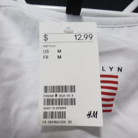 DIVIDED by H&M, medium, tank top, Brooklyn N.Y.C. graphic print, BNWT - Picture 5 of 5